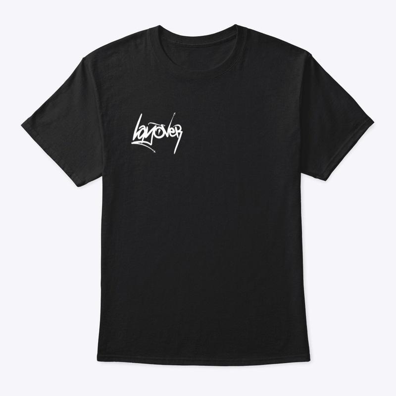 CLASSIC LAYOVER BLACK TSHIRT 